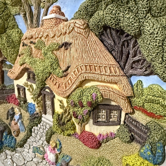 DAVENPORT STUDIOS “Lilac Cottage” Collector Plate #1427A - Picture 5 of 12